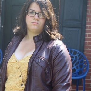 Real vegan leather jacket!